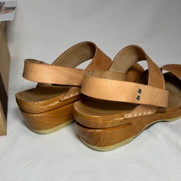 Troentorp Karin Clogs – Nude Leather – Size 42 (Women’s 12) - Picture 8 of 13